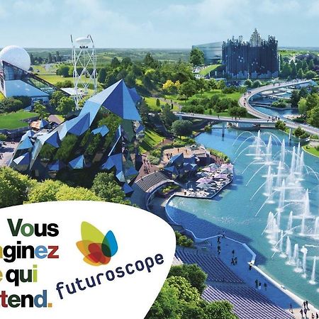 Loveyou Villalunoterie Futuroscope Piscine Spa 4Pers Oyre Kültér fotó
